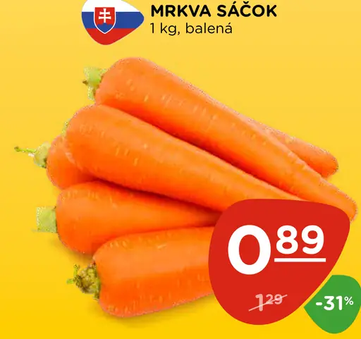 Mrkva sáčok