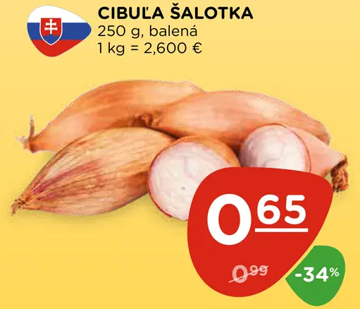 Cibuľa šalotka