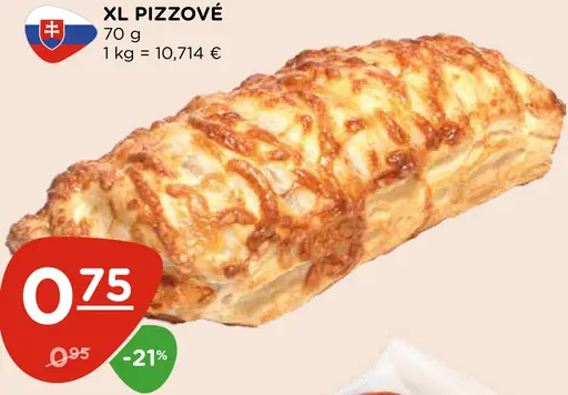 XL pizzové pečivo