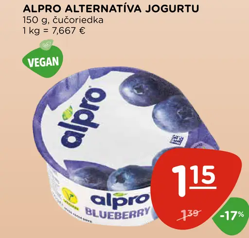 Alpro alternatíva jogurtu