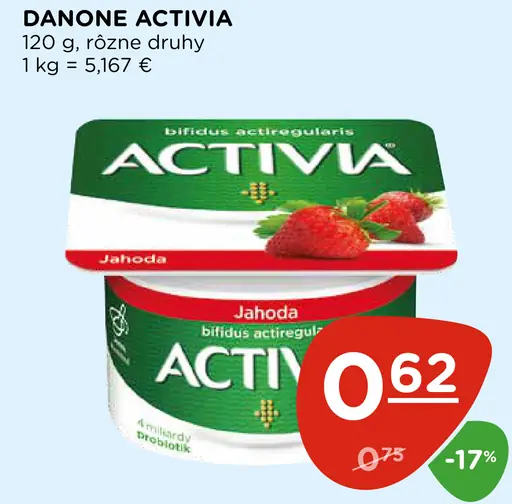 Danone Activia jogurt