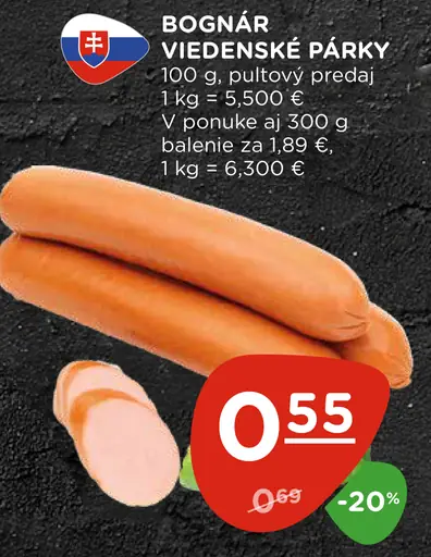 Bognár Viedenské párky