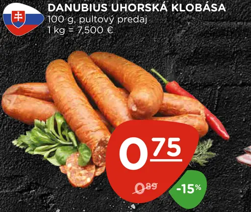 Danubius Uhorská klobása
