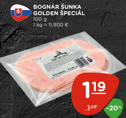 Bognár Šunka Golden Špeciál