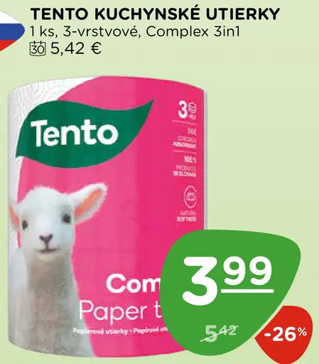 Tento kuchynské utierky