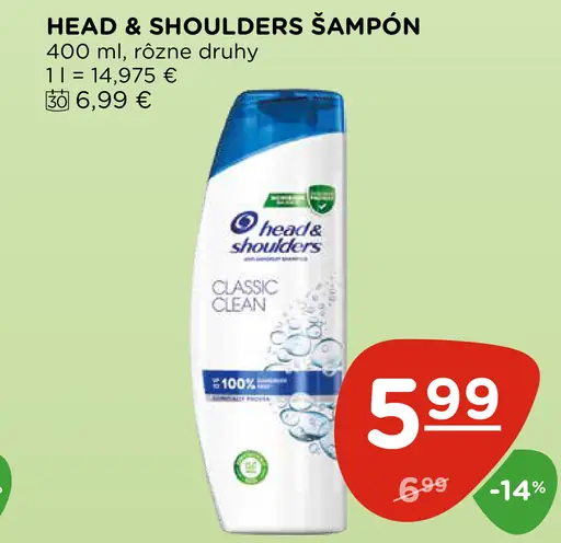 Head & Shoulders šampón