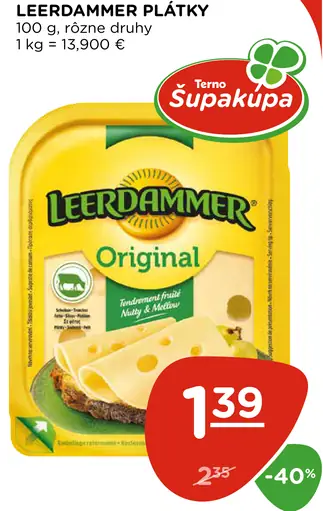 Leerdammer plátky