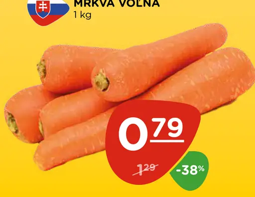 Mrkva voľná