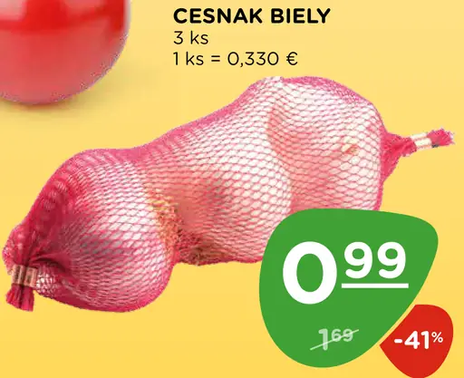 Cesnak biely