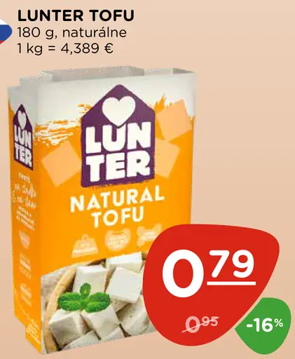 Lunter Natural Tofu