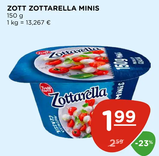 Zott Zottarella Minis