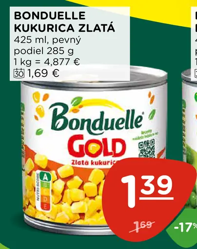 Bonduelle Kukurica zlatá