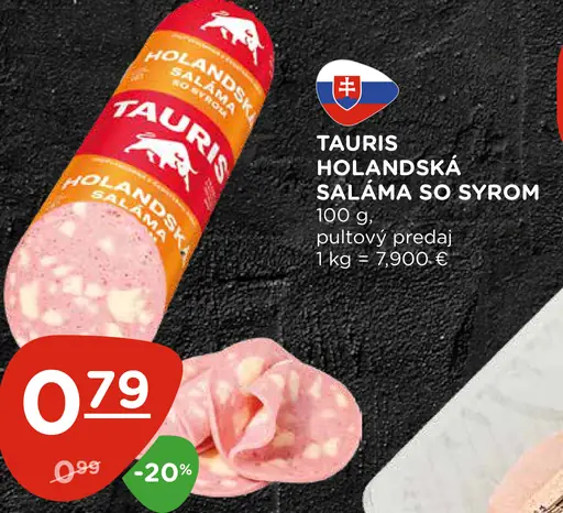 Tauris Holandská saláma so syrom