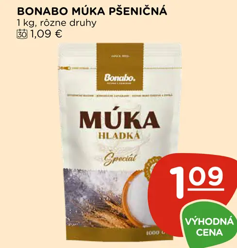 Bonab Múka Pšeničná Hladká