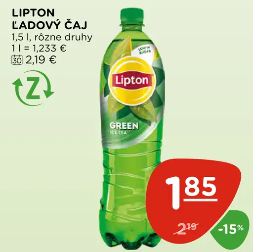 Lipton Ice Tea ľadový čaj s príchuťou broskyne