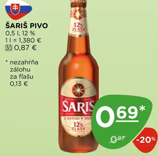 Šariš pivo
