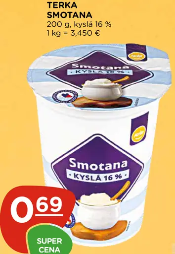 Terka Smotana kyslá 16%