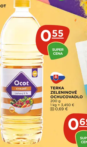 Terka ocot liehový 8%