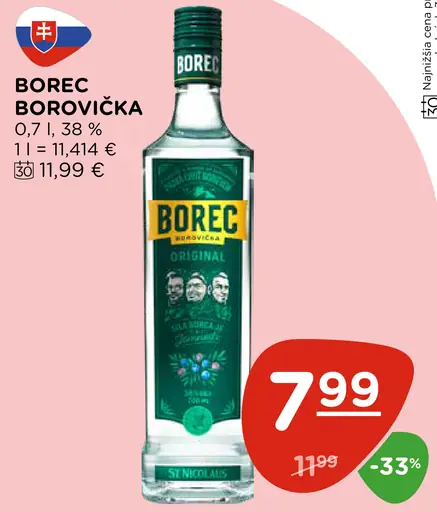 Borec borovička