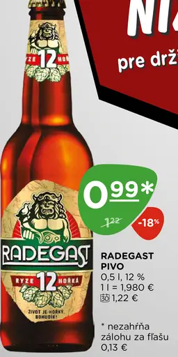 Radegast Pivo