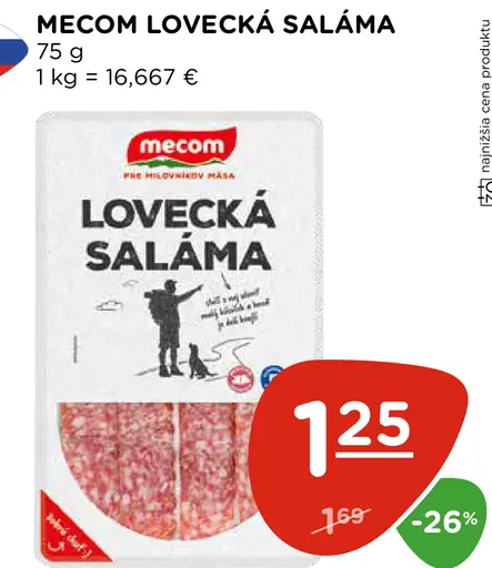 Mecom Lovecká saláma