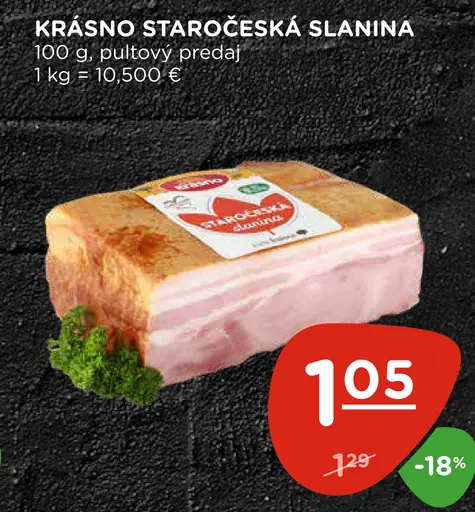 Krásno Staročeská slanina