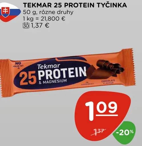 Tekmar 29 proteínová tyčinka