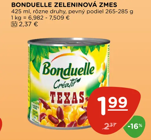 Bonduelle Zeleninová zmes
