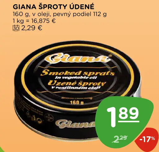 Giana Údené šproty