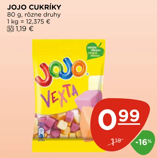 JoJo cukríky