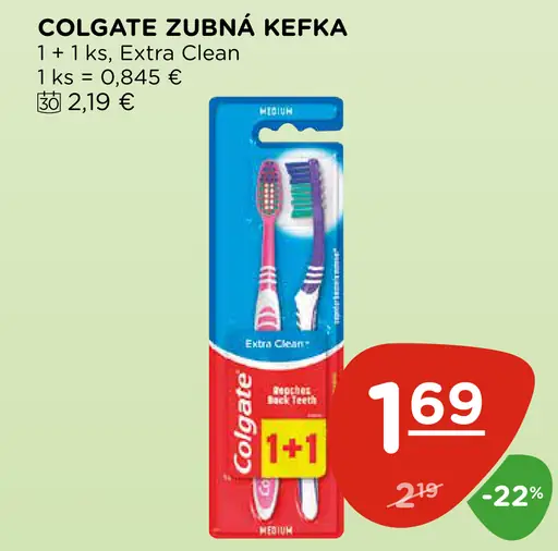 Colgate zubná kefka