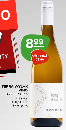 Terra Wylak Víno Rizling vlašský