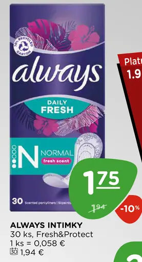 Always Intimky Fresh&Protect