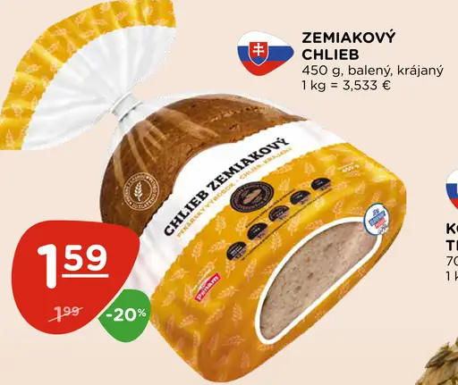 Chlieb zemiakový