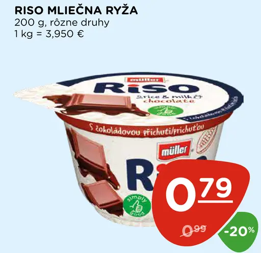 Riso Mliečna ryža