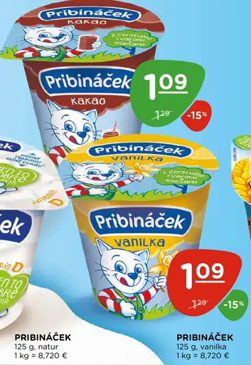 Pribináček Natur