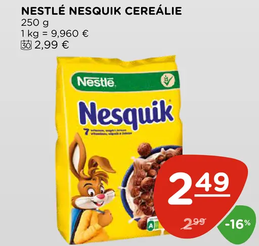 NESTLÉ NESQUIK cereálie