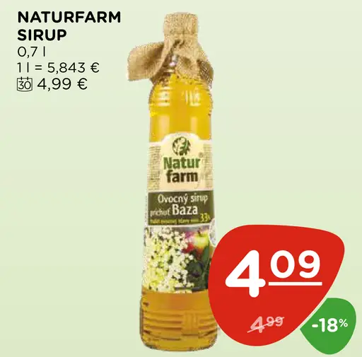 Naturfarm sirup