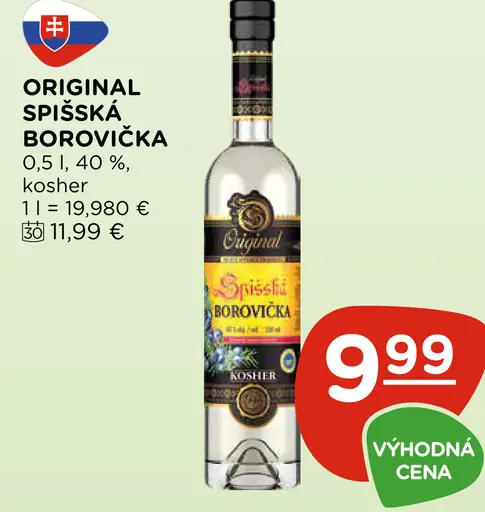 Original Spišská Borovička
