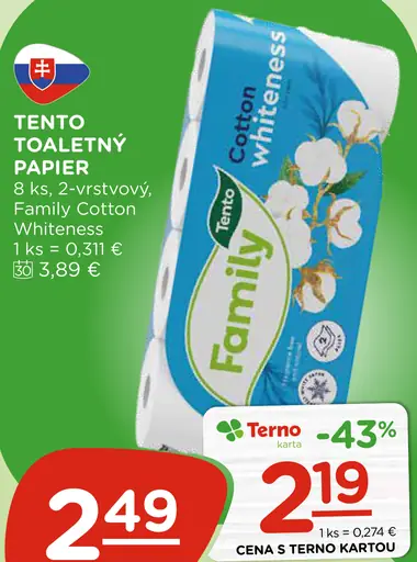 Tento toaletný papier