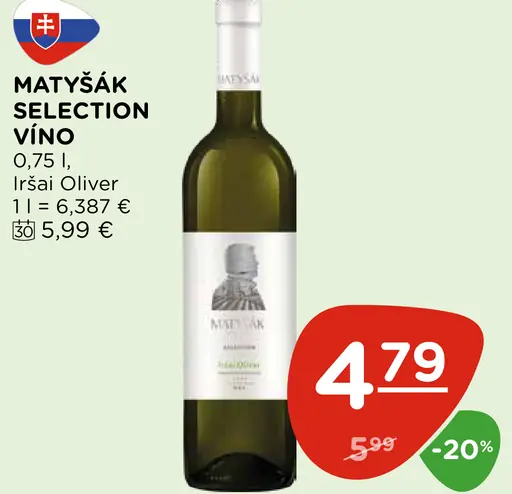Matyšák Selection víno