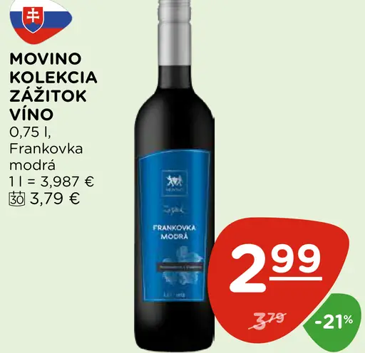 Movino Vino Kolekcia Túžba