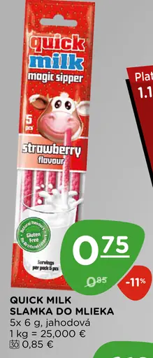 Quick Milk Slamka do mlieka