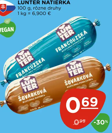 Lunter nátierka Francúzska Šováková