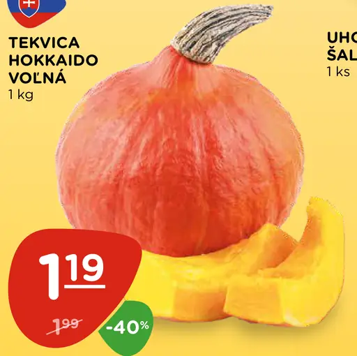 Tekvica Hokkaido voľná