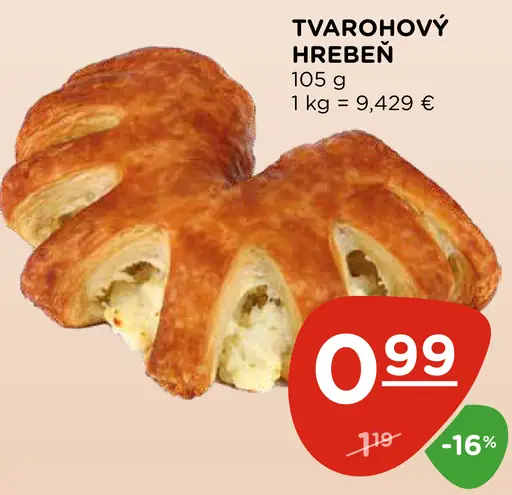 Tvarohový hrebeň