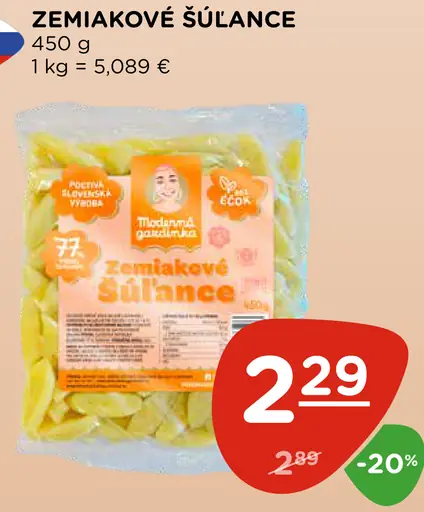 Zemiakové šúľance