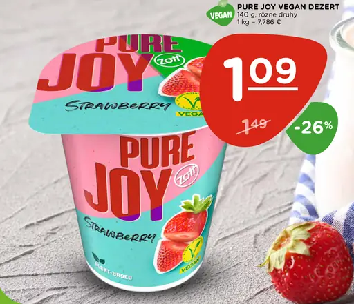 Pure Joy vegan dezert