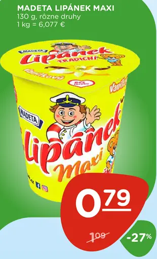 Madeta Lipánek Maxi