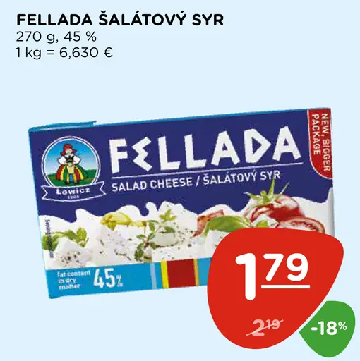 Kavvadas Fellada šalátový syr